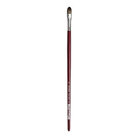Da Vinci 1845 Series Oilpainting Brush, Animal Hair, Brown, Size 12