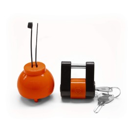 Rightline Gear Diebstahlsicherung für Anhängerkupplung mit Kupplungskugel, Anhänger-Kugelschloss für ungehinderte Anhänger