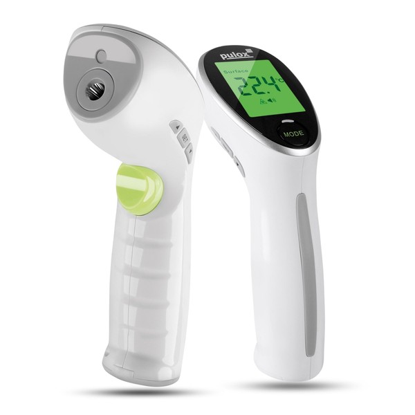 Pulox Fever Thermometer Infrared 2-in-1 Surface Thermometer Baby Thermometer
