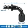 A ABSOPRO Hose End Fitting Fitting Adapter Oil Hose Fitting