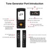 Rechargeable Digital Tone Cable Tester, WANLUTECH Tone Generator with Probe