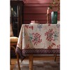 patdrea French Linen Table Cloth Soft Breathable Tabletop Cover Decorative