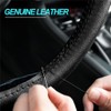 Unbranded DIY Car Steering Wheel Cover Needle Thread Anti-slip Black