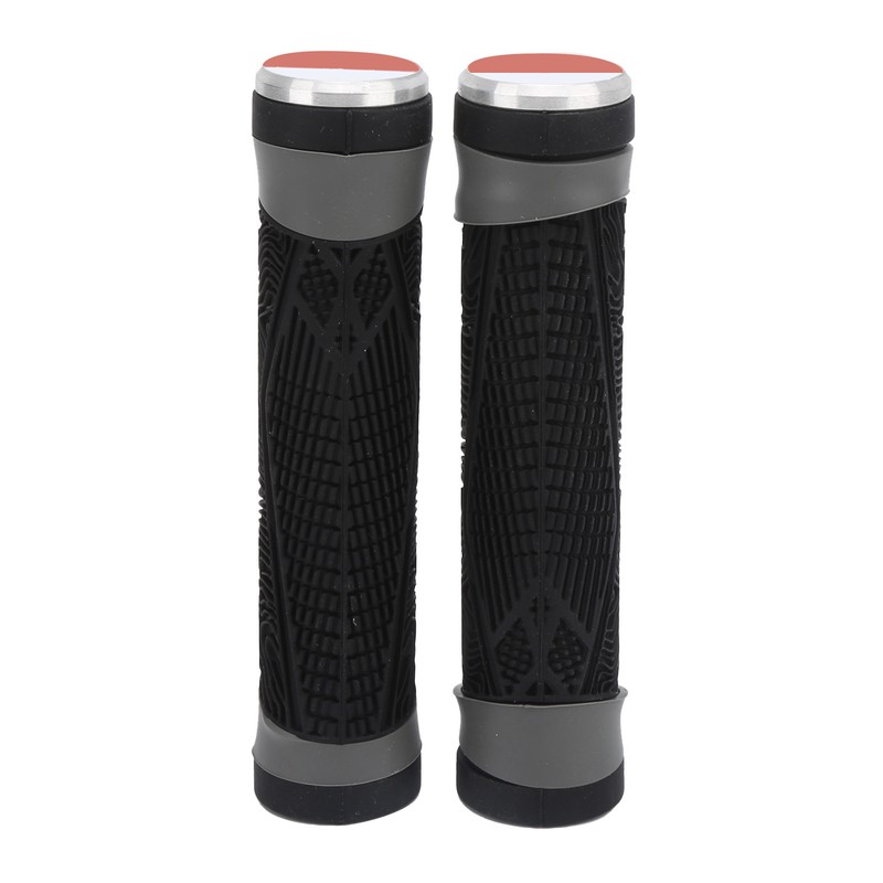 Antislip Silicone MTB Bicycle Handlebar Grips with Plugs Shockproof Cycling