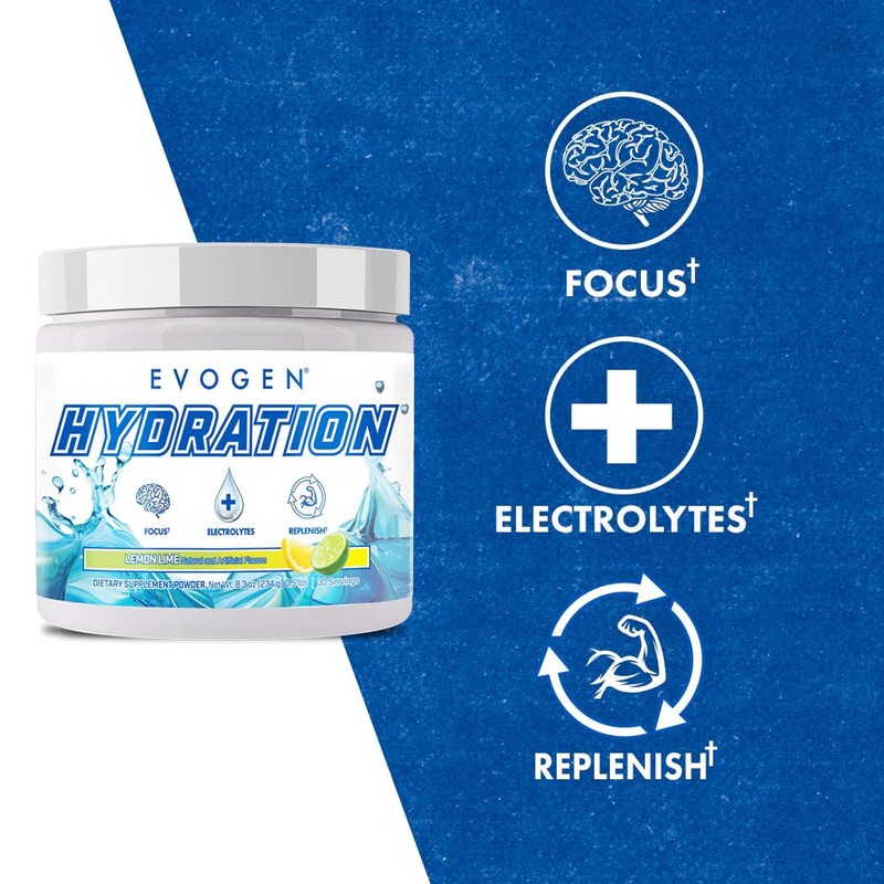 Evogen Hydration - Full Spectrum Electrolytes Powder | Sugar-Free Electrolyte