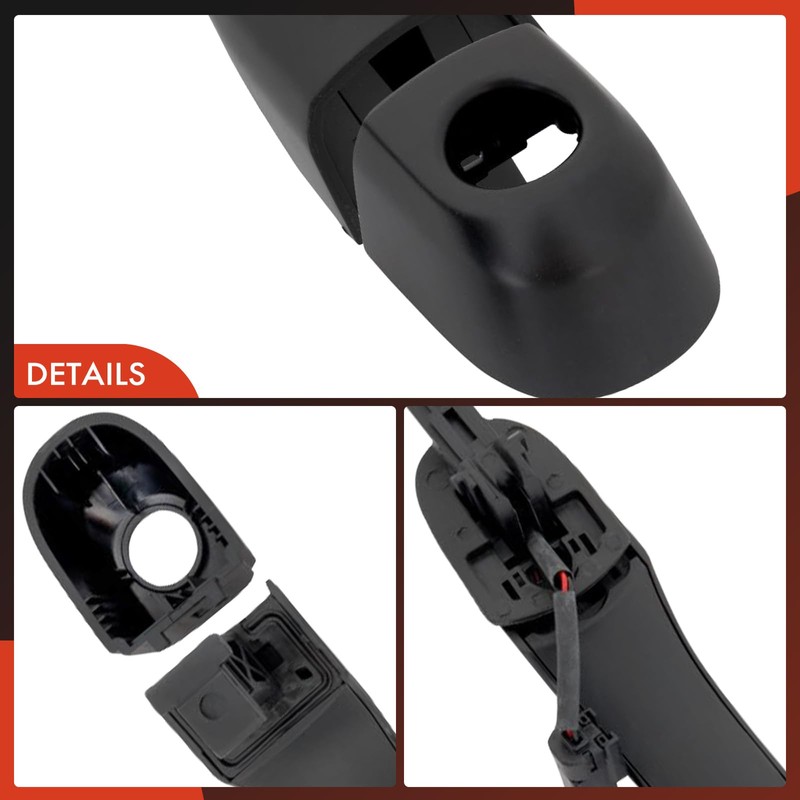 A-Premium Front Right Passenger Side Exterior Door Handle Compatible with