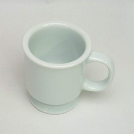 Bowl Dish Celadon Thick Mouth Higher Ground Coffee Bowl [10 x 7.4 x 8.7 cm 160cc] Kagurazaka Inn 和食 Charger Restaurant Commercial