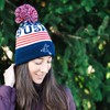 ChalkTalkSPORTS Soccer Knitted Beanie Hat | Play Soccer Pom Beanie