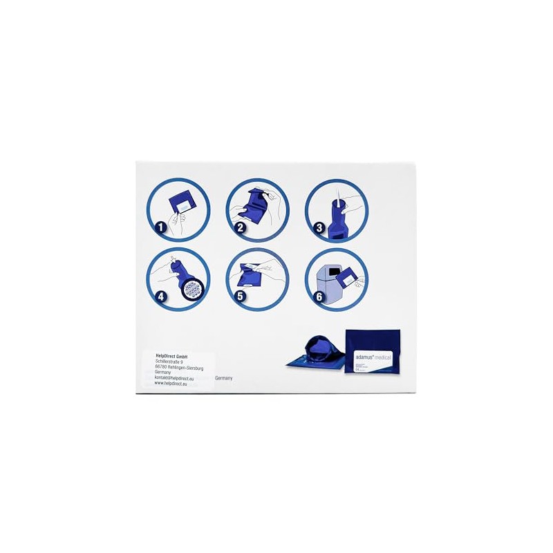 Adamus Med. Travel Toilet Emergency Toilet Bag Toilet for Men