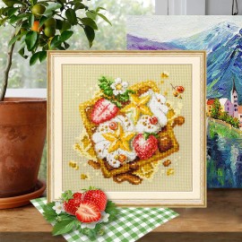 Magic Needle Viennese Waffles 120-091 Counted Cross-Stitch Kit