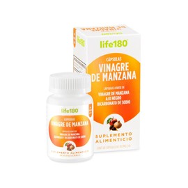 Life180 Cápsulas de Vinagre de Manzana Life180 con Ajo Negro y Bicarbonato 60 cápsulas                                                                