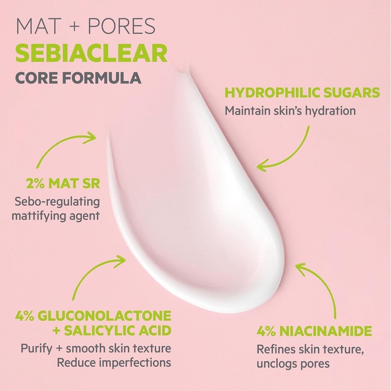 SVR Sebiaclear Mat+Pores Crema Seborreguladora Mate Sebiaclear 40 ml