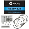 NICHE Cylinder Piston Gasket Top End Rebuild Kit for Honda