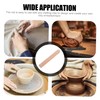 Operitacx Wooden Clay Roller for DIY Pottery Rolling Stick for