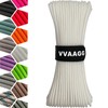VVAAGG 1000lb Paracord Rope, 50ft 12 Strand Parachute Cord for