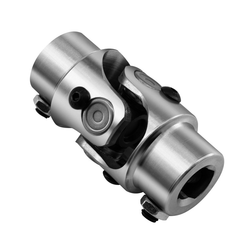 5/8" -36 Spline X 3/4" DD Chrome Steering Universal Joint
