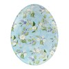 Certified International Easter Morning 10" Oval Egg Plates, Set of