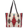 Southwest Boutique Wool Tote Purse Bag Native American Western Style