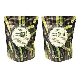 Trader Joe's Crispy Crunchy Okra 1.4oz (Pack of 2)