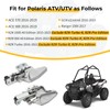 M MATI Left&Right Door Latch Lock for Polaris RZR 1000/900