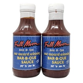 Generic Full Moon Original Barbecue Sauces 16 fl oz Pack of 2 (Red Sauce)