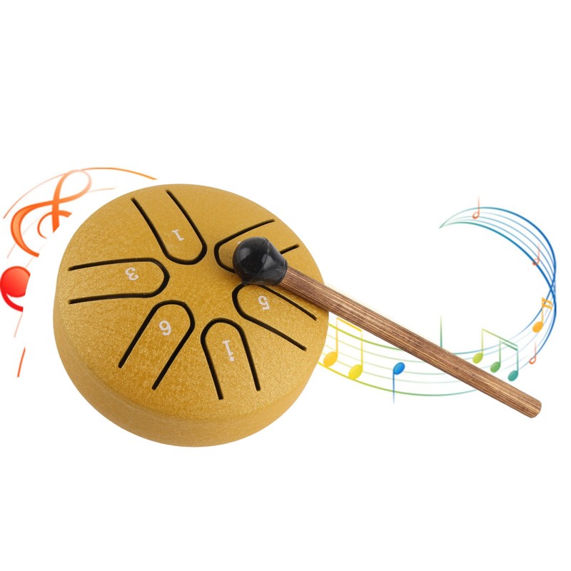 Handpan Drum Professional Mini 6 Note Worry Free Tongue Drum
