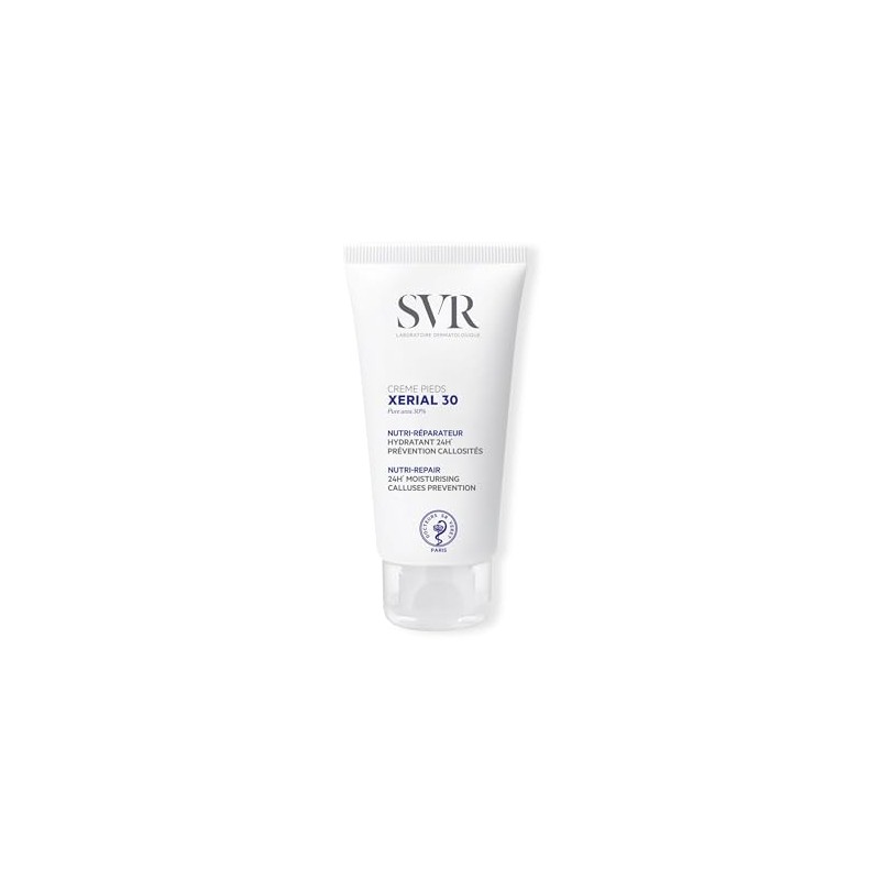 SVR Xerial Crema de Pies para Piel Seca, 50 ml