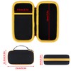 Peyyargo Storage Case Compatible with Fluke 117/116/115/114/113/233 Digital Multimeter (Black+Yellow)