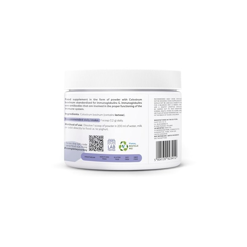 Osavi Colostrum Powder, 1200mg - 100 Grams