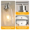 Unicozin Bathroom Light Fixtures, 4 Light Vanity Lights for Bathroom,