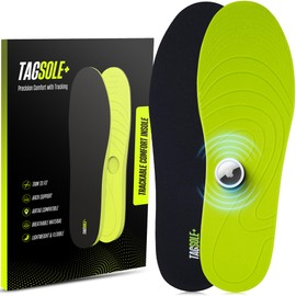 TagSole+ AirTag Shoe Insole - Comfortable & Secure AirTag Shoe Insert for Safety | GPS Tracker Insole for Kids, Elderly & Special Needs – Airtag Hidden Accessory ((24-28cm / 9.45-11.0“))