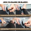 ROLLINGDOG 32" Skimming Blade - 2pcs 0.5mm and 1pc 0.3mm