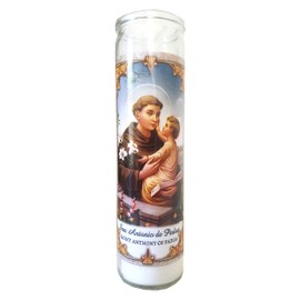 Saint Anthony of Padua (San Antonio de Padua) Devotional Candle