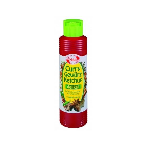 Hela Curry Gewurz Ketchup Delicate 346 Gram (6-Pack)