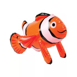 Kid Fun New 25” Inflatable Clown Fish  Pool Toy