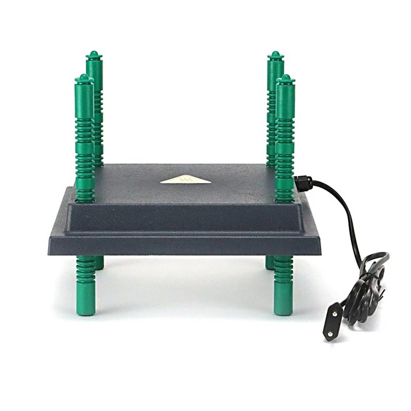 Farmight Chick Heater Plate, Adjustable Height, 3 Size Options (10x10)