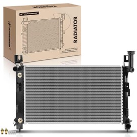 A-Premium Engine Coolant Radiator Assembly with Engine Oil Cooler Compatible with Dodge Grand Caravan, Caravan & Plymouth Grand Voyager, Voyager 93-95 3.0L, Automatic Trans., Replace# 8011392, 4644045