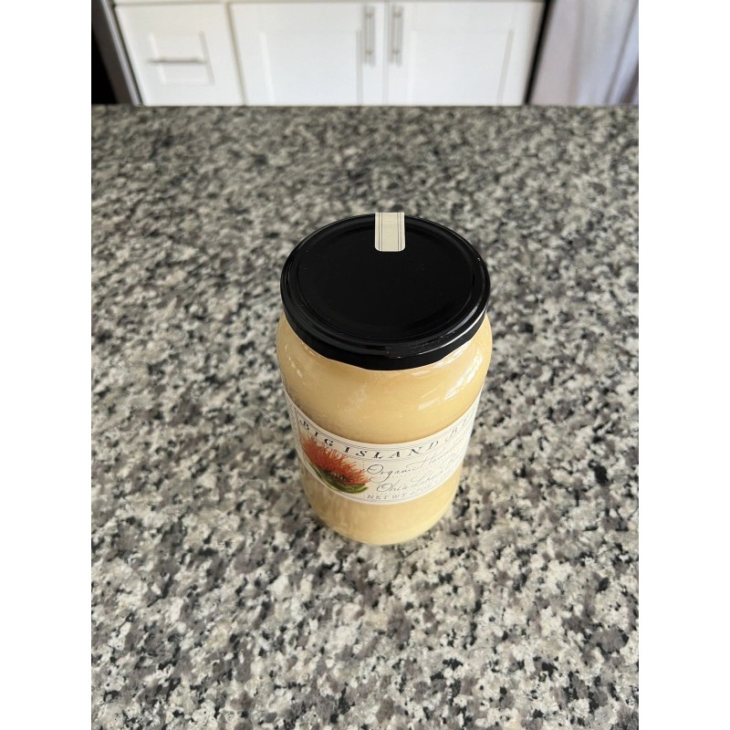Big Island Bees Organic Hawaiian Honey Raw Premium Large 47oz