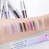 Lucoss Liquid Eyeshadow Glitter Eyeshadow Makeup Durable Shiny Glitter Waterproof