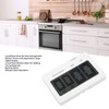 Digital Kitchen Timer Big Digits Magnetic Timer Backing Stand for