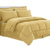 Elegant Comfort Cozy and Soft 8-Piece Bed-in-a-Bag All Season Comforter
