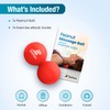 Beenax Peanut Massage Ball - Double Lacrosse Ball - Perfect