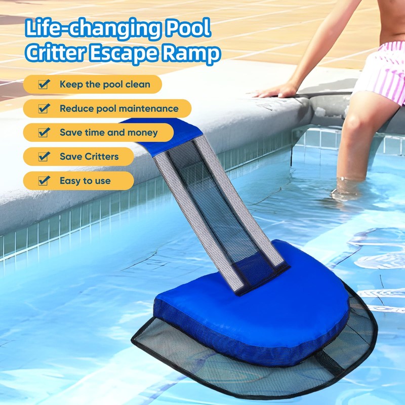 Pro Pool Animal Escape Ramp - 2Pcs Floating Frog Saver