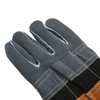 1 Pair Heat Resistant Gloves Separate Fingers Hot Proof Mitts