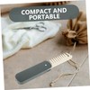 Healeved Folding Travel Comb Portable Double Headed Hair Brush with