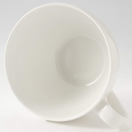 Narumi 51298-2831 Cup Saucer, Cool Coupe, White, 9.1 fl oz (280 cc), For Tea and Coffee