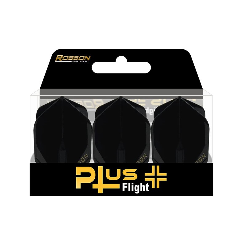 Pluma bulls darts Robson estandar small negra