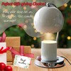 WARMCITY Modern Candle Warmer Lamp, Wide Base Candle Warming Lamp