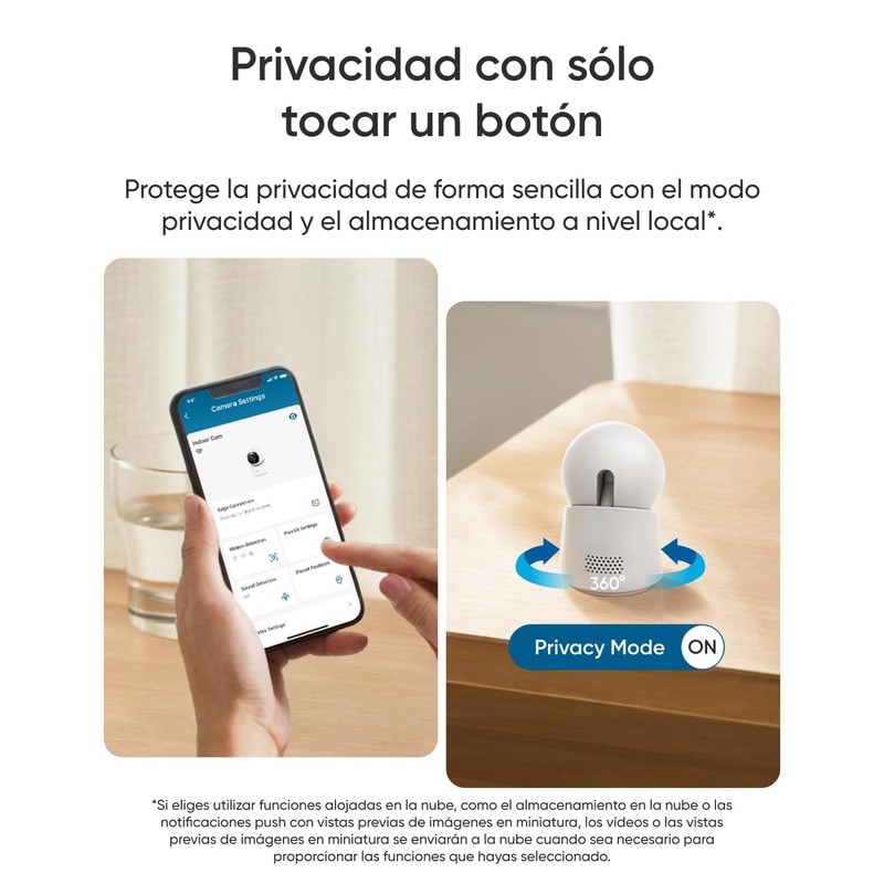 Eufy Indoor Camera E30, New Generation, 4K UHD Indoor Surveillance