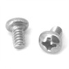 Alamic #6-32X1/4 Pan Head Machine Screws, 304 Stainless Steel 18-8,